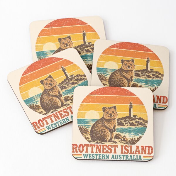 Item preview, Rottnest Island Quokka Western Australia Vintage designed and sold by Yellowriversss.