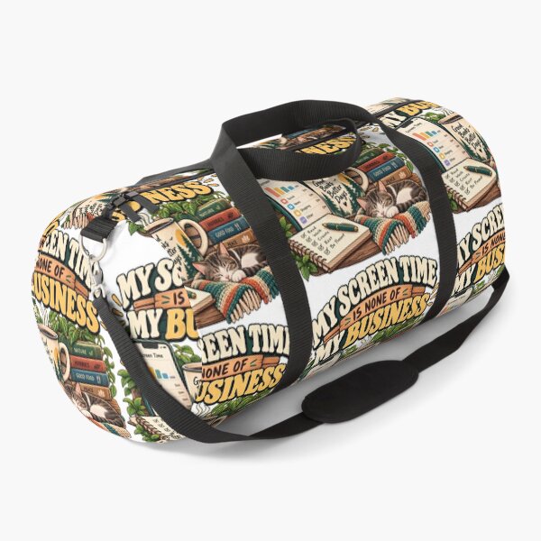 Item preview, My Screen Time Is None of My Business – Analog Life Humor designed and sold by FindYouByZ.
