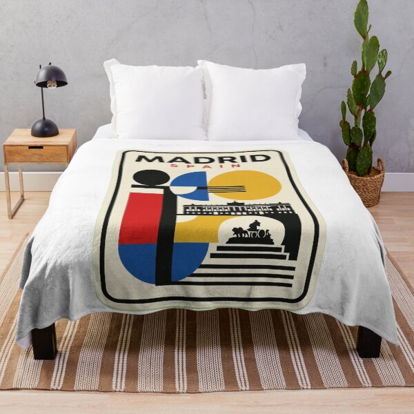Item preview, Retro Madrid Bauhaus Geometric Skyline designed and sold by k3rstman1.