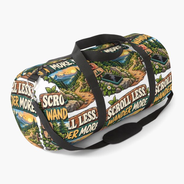 Item preview, Scroll Less Wander More – Offline Outdoor Adventure designed and sold by FindYouByZ.