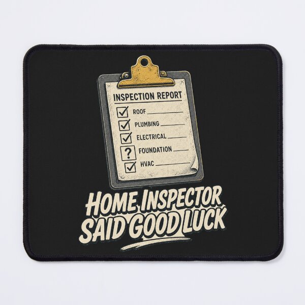 Item preview, Home Inspector Said Good Luck Shirt, Funny New Homeowner T-Shirt, Home Inspection Humor Tee, Funny Homeowner Gift Shirt, Vintage House Graphic designed and sold by TshirtsLabs.