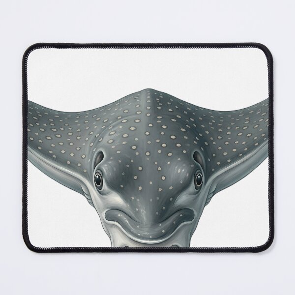 Item preview, Vintage Naturalist Spotted Eagle Ray Portrait — Antique Ray Art designed and sold by Catch333.