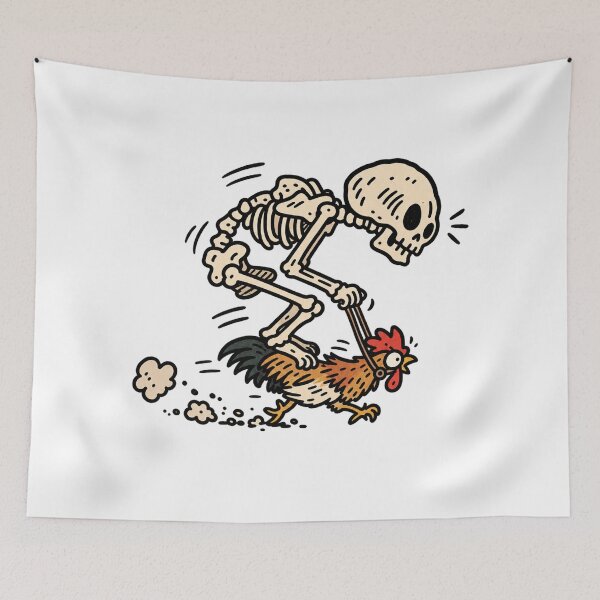 Item preview, Halloween Chicken Jockey designed and sold by MonkiFlipp.