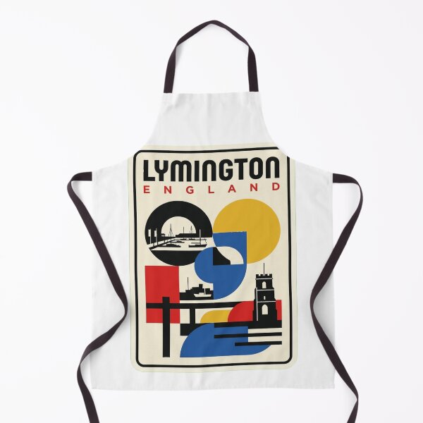 Item preview, Retro Lymington Bauhaus Geometric Skyline designed and sold by k3rstman1.