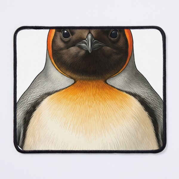 Artikelvorschau, Vintage Naturalist King Penguin Portrait — Antique Polar Bird Art entworfen und verkauft von Catch333.