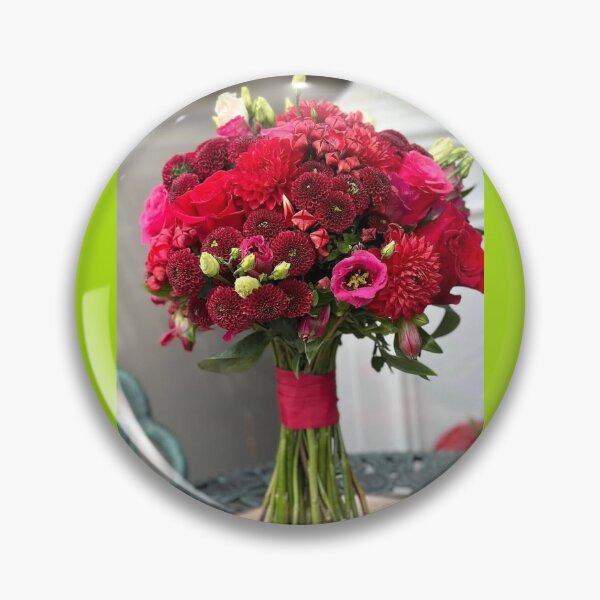 Item preview,  Luxurious Deep Red and Crimson Bridal Bouquet designed and sold by Ingr1d-M3deea.