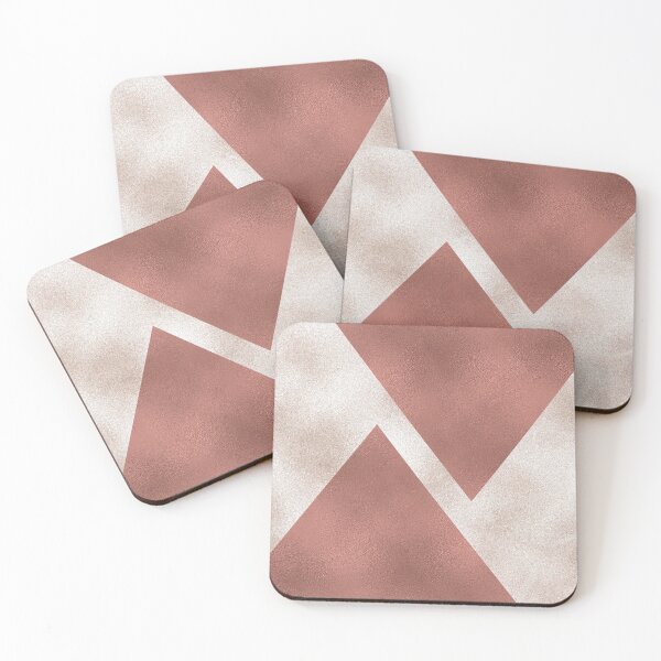 Item preview, Rose Gold Metallic Triangles designed and sold by cadinera.