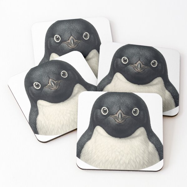 Artikelvorschau, Vintage Naturalist Adelie Penguin Portrait — Antique Polar Bird Art entworfen und verkauft von Catch333.