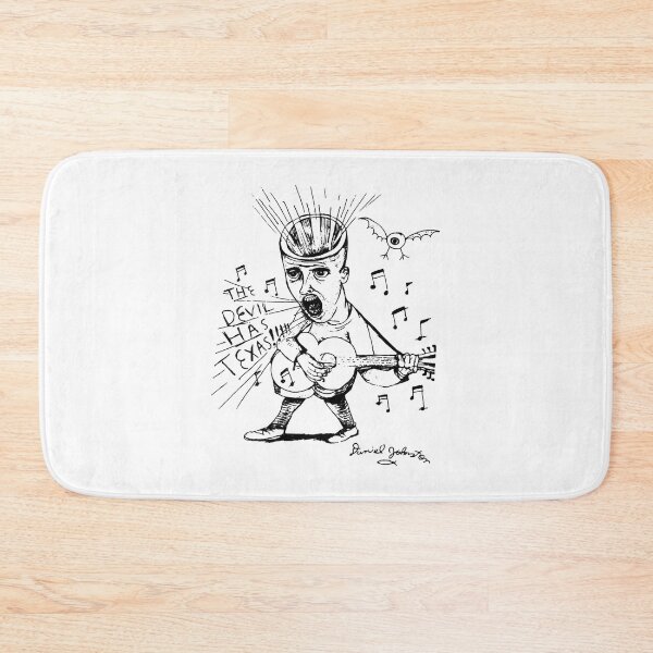 Item preview, 2000s Daniel Johnston Devil Guitar Outsider Art designed and sold by BenjaminPOVA.