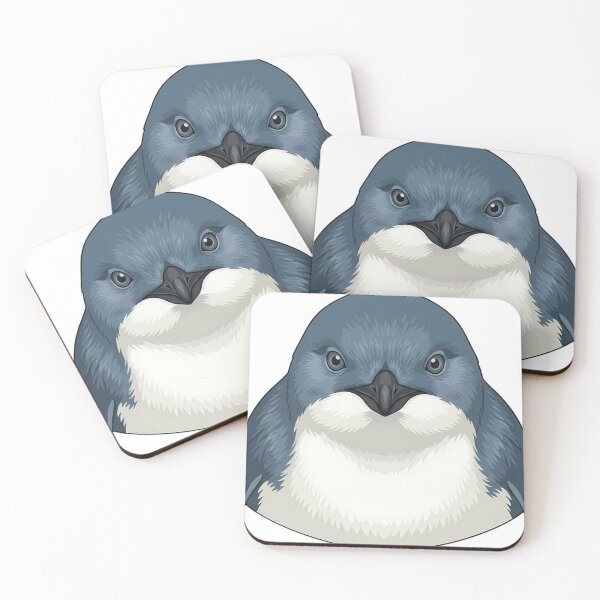 Artikelvorschau, Vintage Naturalist Little Blue Penguin Portrait — Antique Polar Bird Art entworfen und verkauft von Catch333.