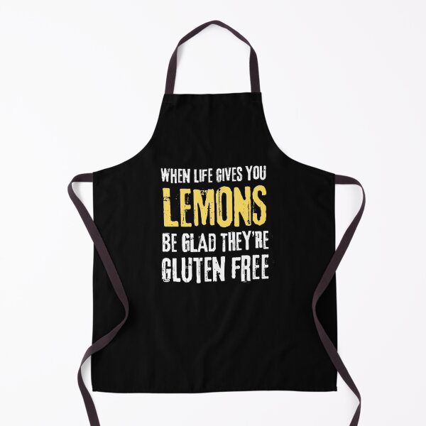 Item preview, When Life Gives You Lemons Gluten Free Funny Topography designed and sold by kristy1003.