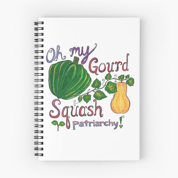 Item preview, Squash the Patriarchy, Oh my Gourd! designed and sold by ArtByAbend.
