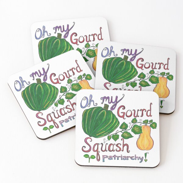 Item preview, Squash the Patriarchy, Oh my Gourd! designed and sold by ArtByAbend.