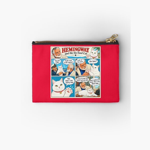Item preview, Hemingway and the Six-Toed Cat: The Origin Story designed and sold by SammyMorry.