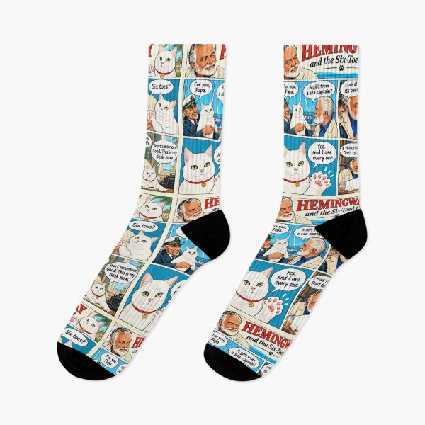 Item preview, Hemingway and the Six-Toed Cat: The Origin Story designed and sold by SammyMorry.