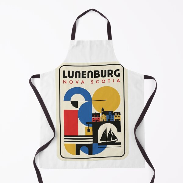Item preview, Retro Lunenburg Bauhaus Geometric Skyline designed and sold by k3rstman1.