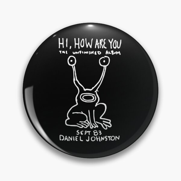 Item preview, Daniel Johnston Hi How Are You, Outsider Music Lo-Fi Indie Folk Band designed and sold by BenjaminPOVA.