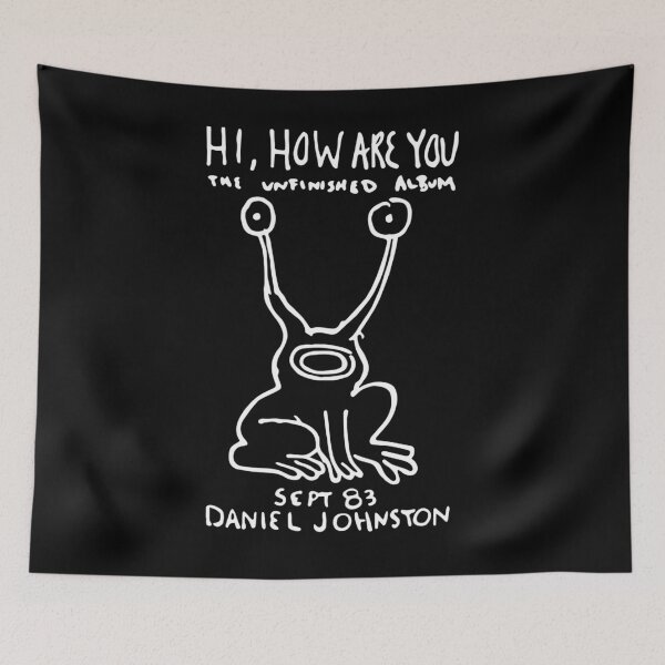 Item preview, Daniel Johnston Hi How Are You, Outsider Music Lo-Fi Indie Folk Band designed and sold by BenjaminPOVA.