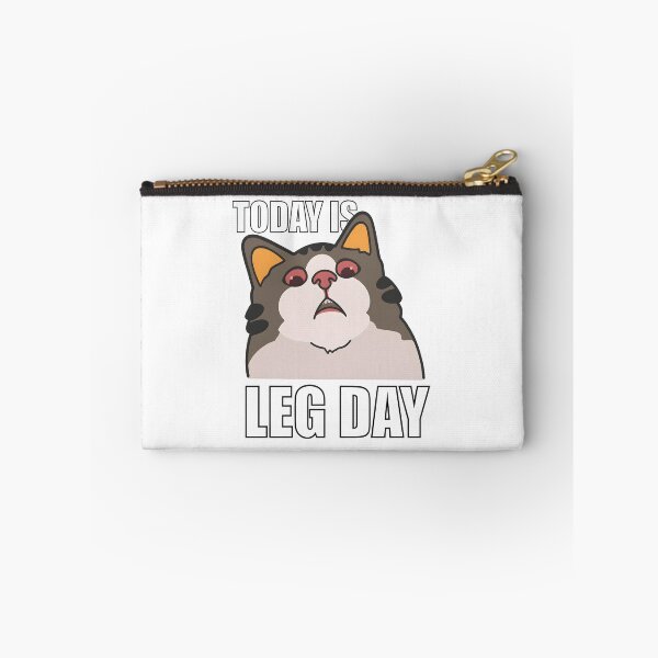 Item preview, Cat Leg Day Workout Humor designed and sold by SoyLamderma.