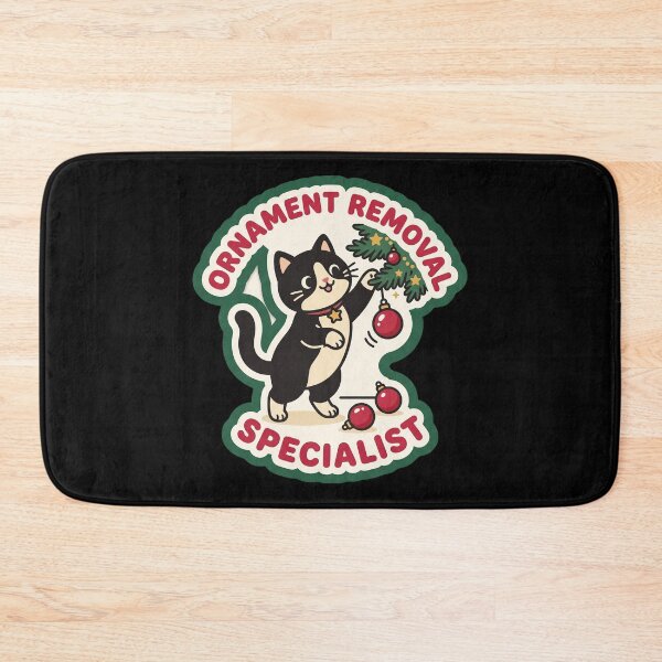Item preview, Cat Ornament Removal Specialist — Christmas designed and sold by TheCalmEdit.