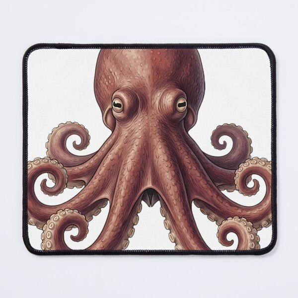 Item preview, Vintage Naturalist Giant Pacific Octopus Portrait — Antique Sea Life Art designed and sold by Catch333.