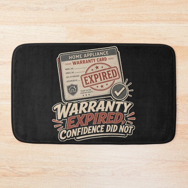 Item preview, Warranty Expired Confidence Did Not Shirt, Funny Homeowner T-Shirt, Home Appliance Humor Tee, Funny DIY Gift Shirt, Vintage Warranty Graphic designed and sold by TshirtsLabs.