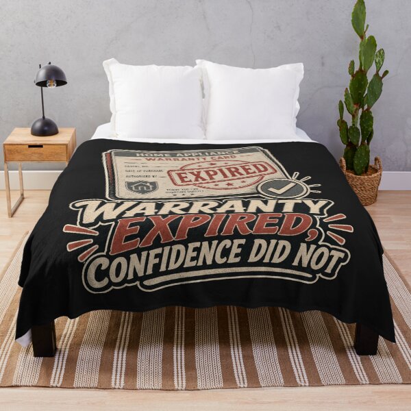 Item preview, Warranty Expired Confidence Did Not Shirt, Funny Homeowner T-Shirt, Home Appliance Humor Tee, Funny DIY Gift Shirt, Vintage Warranty Graphic designed and sold by TshirtsLabs.