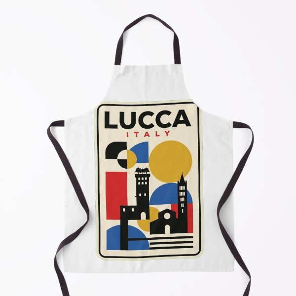 Artikelvorschau, Retro Lucca Bauhaus Geometrische Skyline entworfen und verkauft von k3rstman1.
