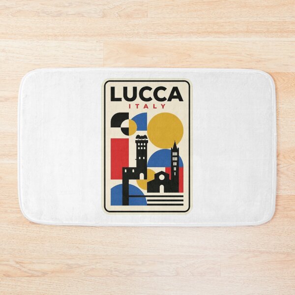 Item preview, Retro Lucca Bauhaus Geometric Skyline designed and sold by k3rstman1.