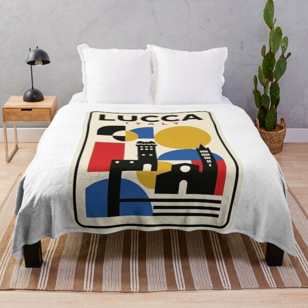 Item preview, Retro Lucca Bauhaus Geometric Skyline designed and sold by k3rstman1.