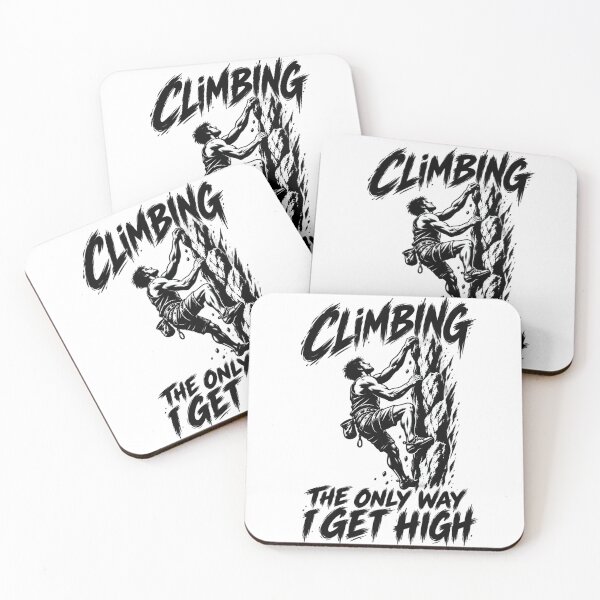 Item preview, Climbing - The only way I get high designed and sold by VisualWeight.