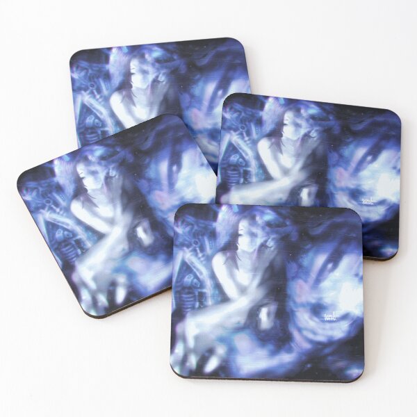 Item preview, Ghostly Cyborg in Blue Light designed and sold by Ashford-Nolan.