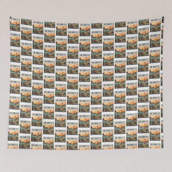 Item preview, San Francisco City By The Bay Scenic California Travel Souvenir Design designed and sold by Chibears85.