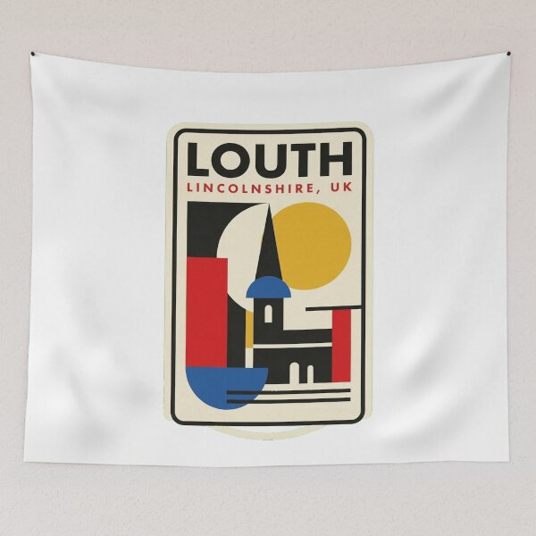 Item preview, Retro Louth Bauhaus Geometric Skyline designed and sold by k3rstman1.