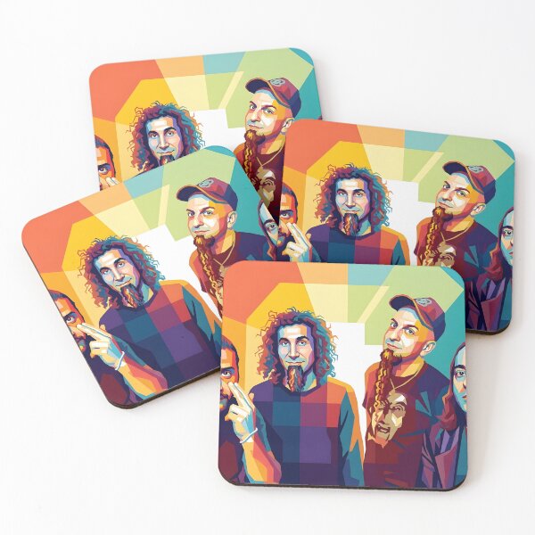 Item preview, system of a down pop art designed and sold by Kindcorner.