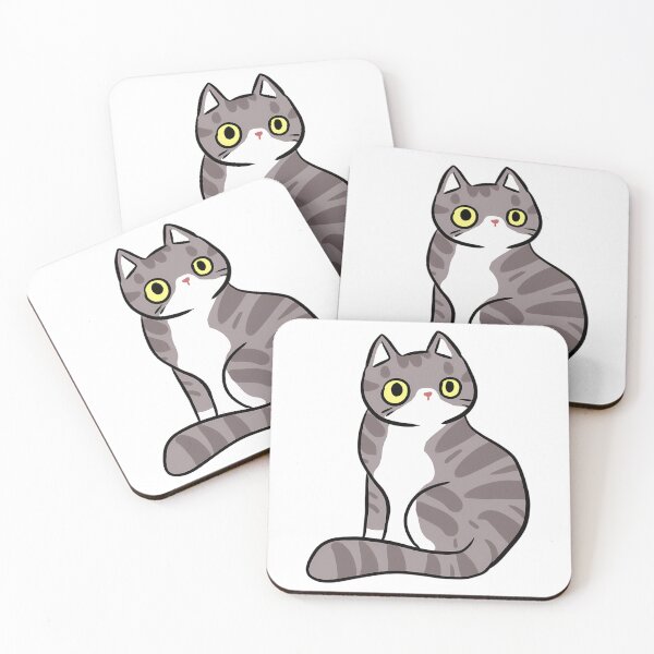 Item preview, Cute Little Grey Street Cat designed and sold by vega-jumpz.