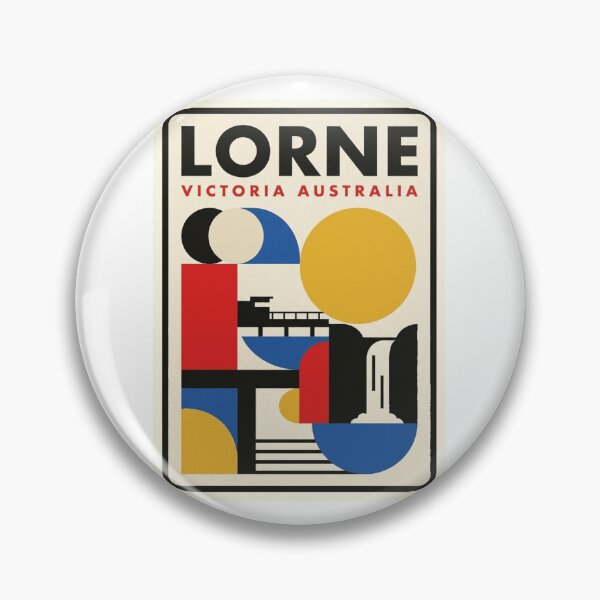 Item preview, Retro Lorne Bauhaus Geometric Skyline designed and sold by k3rstman1.