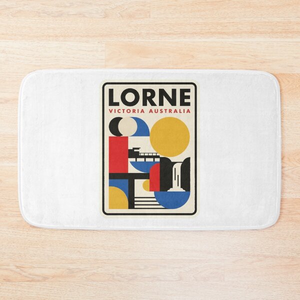 Item preview, Retro Lorne Bauhaus Geometric Skyline designed and sold by k3rstman1.