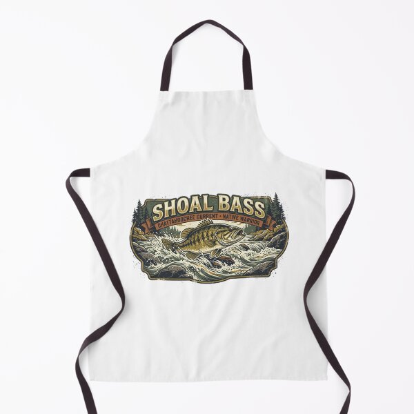 Item preview, Vintage Shoal Bass Native Warrior River Graphic designed and sold by NobleCast .