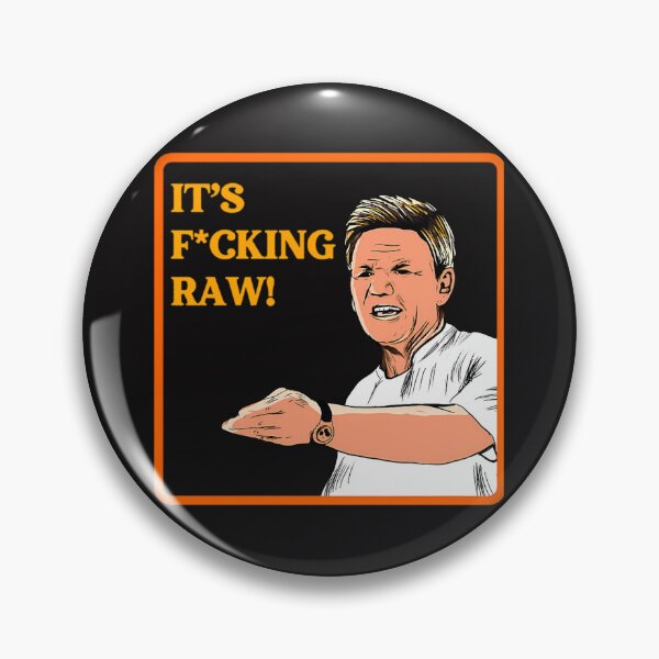 Item preview, Su crudo Gordon Ramsay retro designed and sold by ShaneHamp.