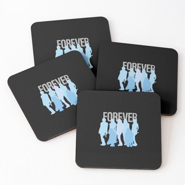 Item preview, Diseño de silueta inspirado en el grupo Baby Monster en la era Forever. designed and sold by VirginiaEdits.