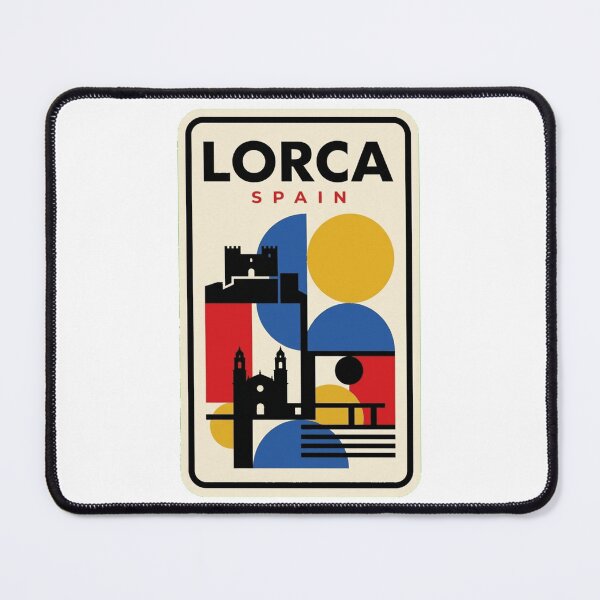Item preview, Retro Lorca Bauhaus Geometric Skyline designed and sold by k3rstman1.