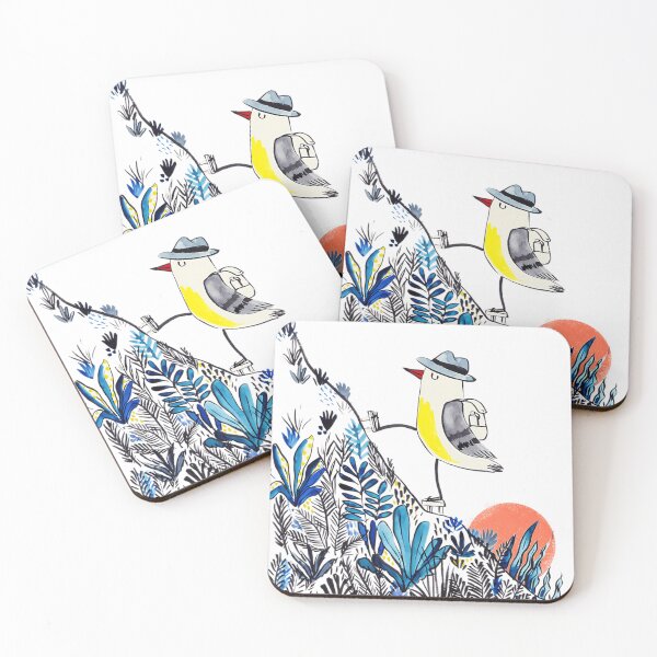 Item preview,  Mountain Hiker Bird At Sunrise designed and sold by ShaneHamp.