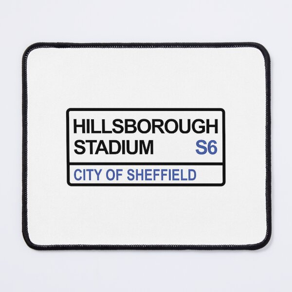 Item preview, Sheffield Hillsborough Stadium Iconic Street Sign designed and sold by ilyana-walz.
