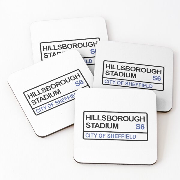 Item preview, Sheffield Hillsborough Stadium Iconic Street Sign designed and sold by ilyana-walz.