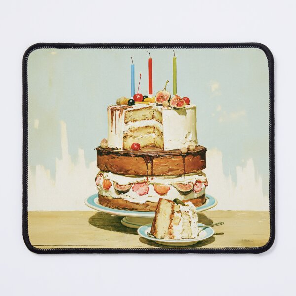 Item preview, Towering Celebration Cake with Fresh Fruit designed and sold by junkydotcom.