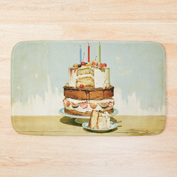 Item preview, Towering Celebration Cake with Fresh Fruit designed and sold by junkydotcom.