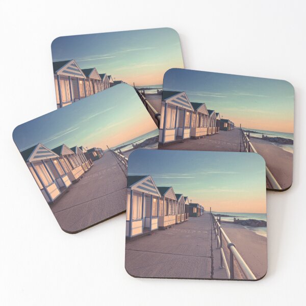 Item preview, Beach Huts Along the Shore designed and sold by assaf.