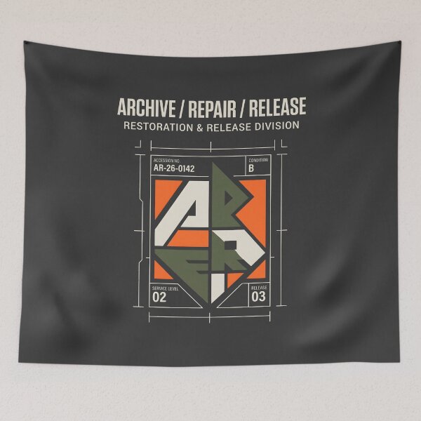 Item preview, Archive Repair Release Restoration Division designed and sold by SplashTastic.