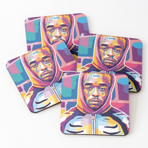 Aperçu de l'œuvre Lil Uzi Vert Pop Art créée et vendue par Kindcorner.